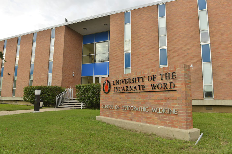 UIW School of Osteopathic Medicine facade