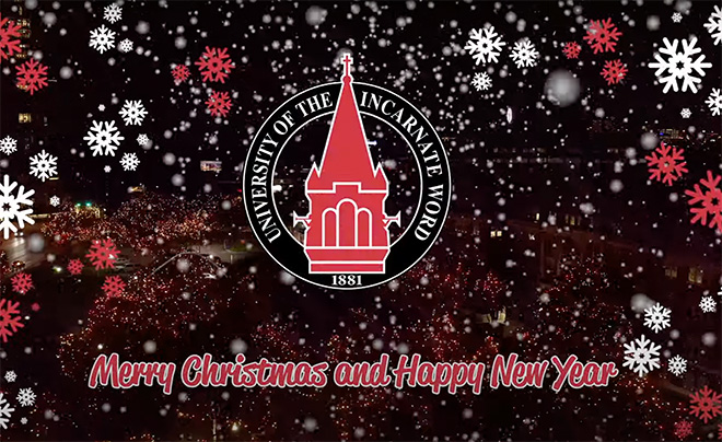 UIW President Christmas Video Message