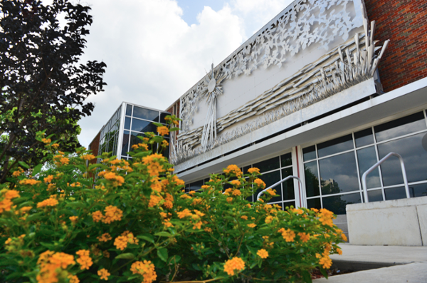 UIW Arts complex mural