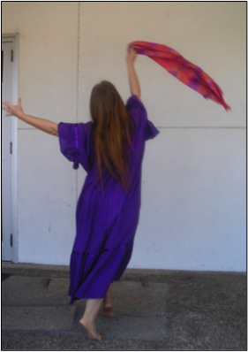 Sister Martha Ann Kirk dances “I Will Raise You Up on Eagle’s Wings”