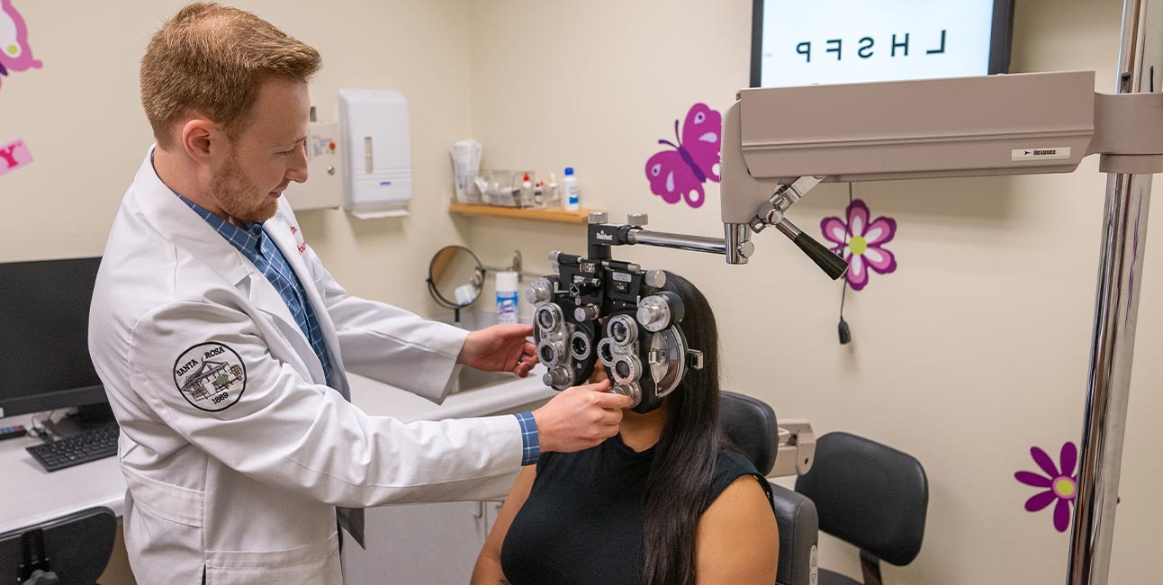 Optometry students