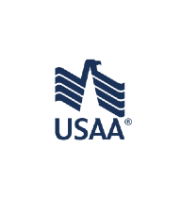 USAA Logo in blue