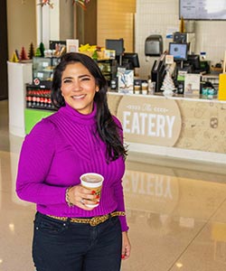 Denise Hernandez at The Eatery